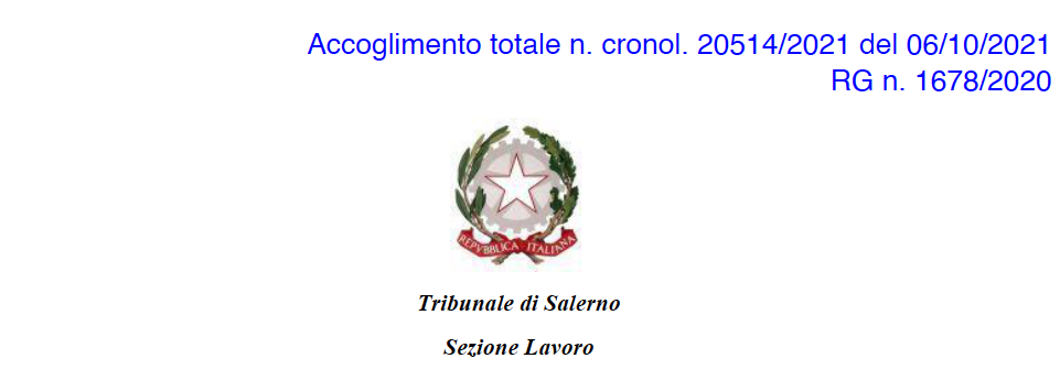 Ordinanza reintegra lavoratrice per licenziamento ritorsivo